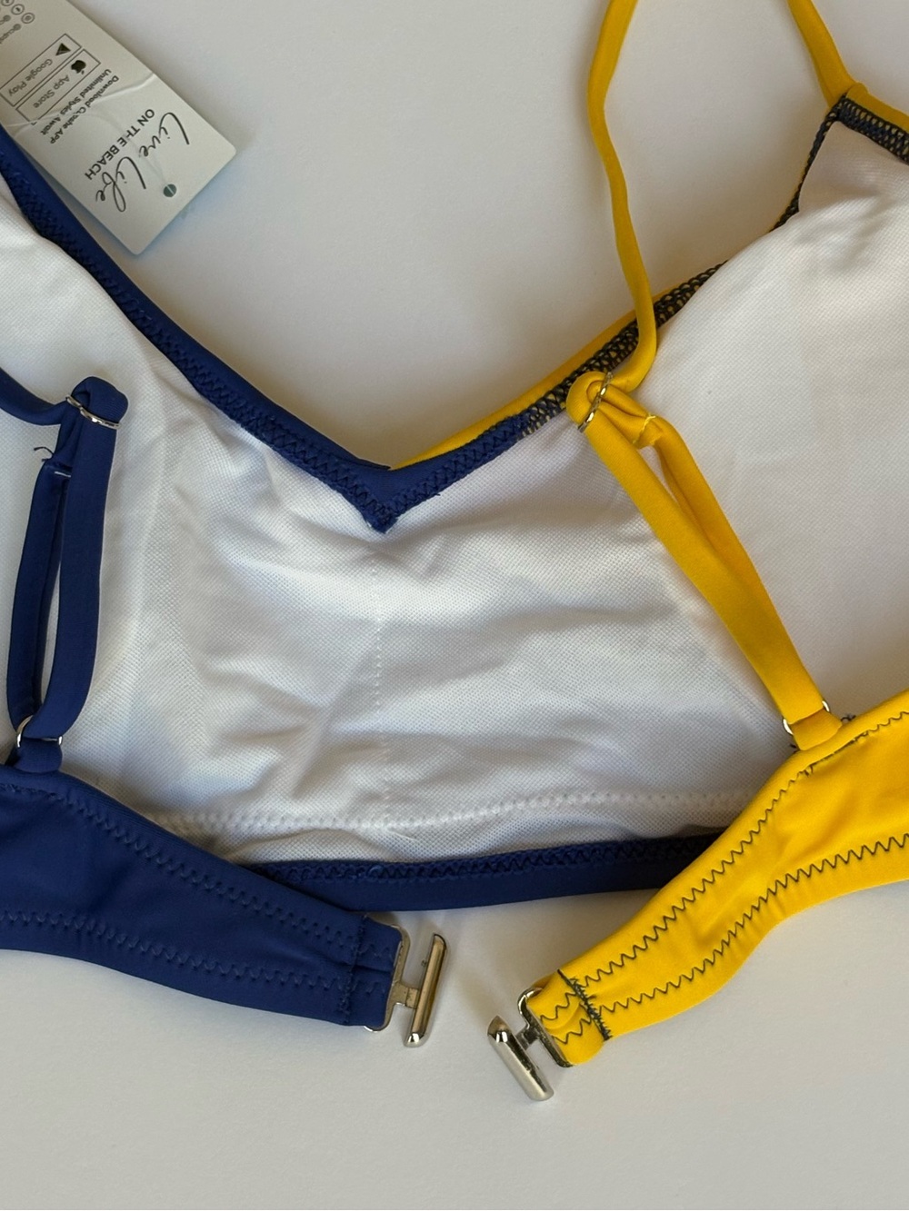 Cupshe Color-block Bikini Set - Picture 4 of 10